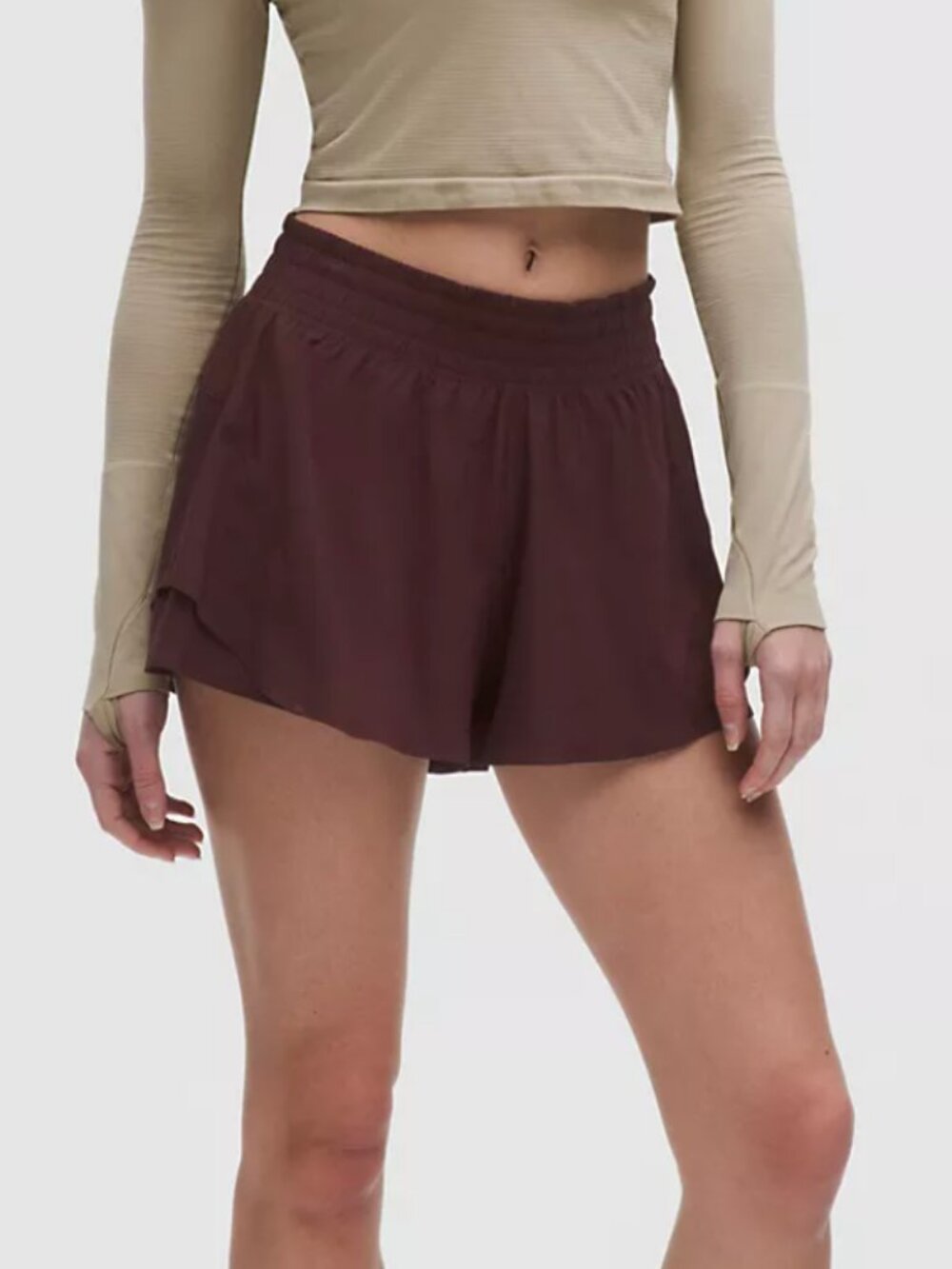 NWT Lululemon Shake It Out High-Rise Running Short 2.5"